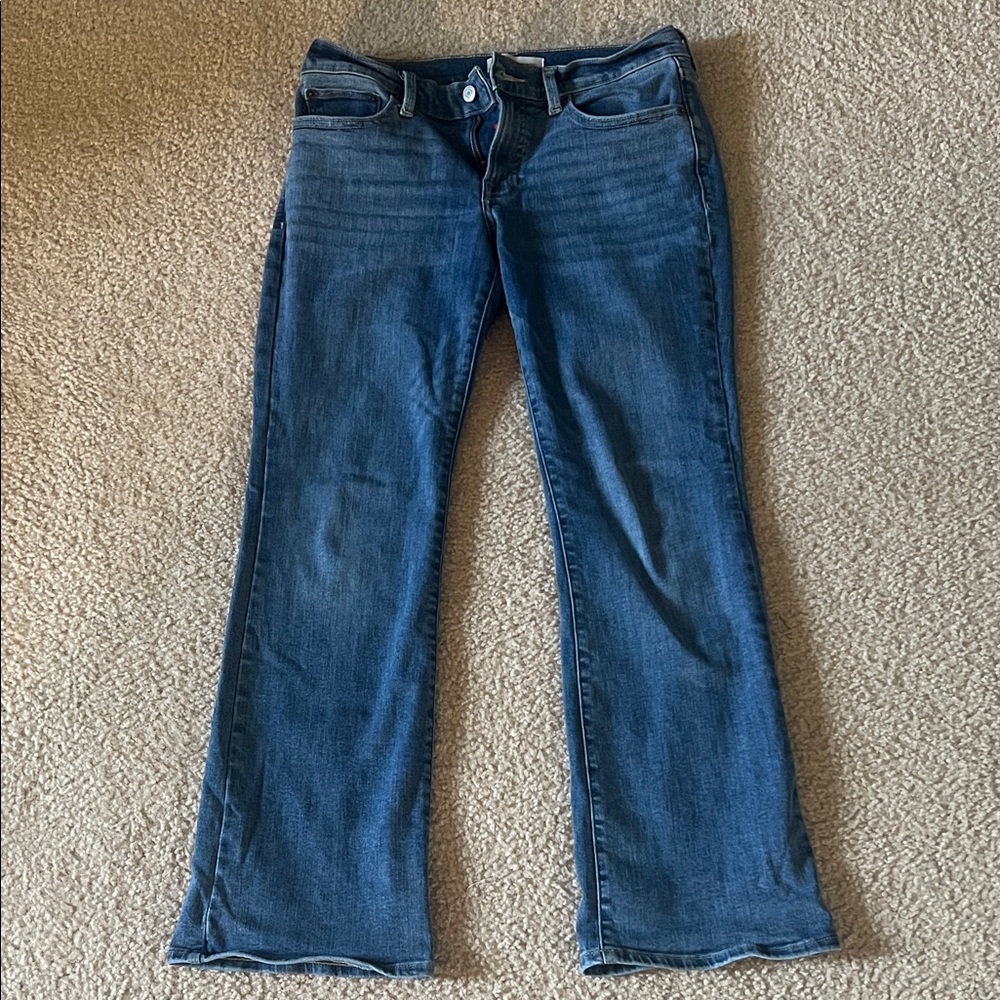 Lucky Brand Dark Blue Flare Jeans